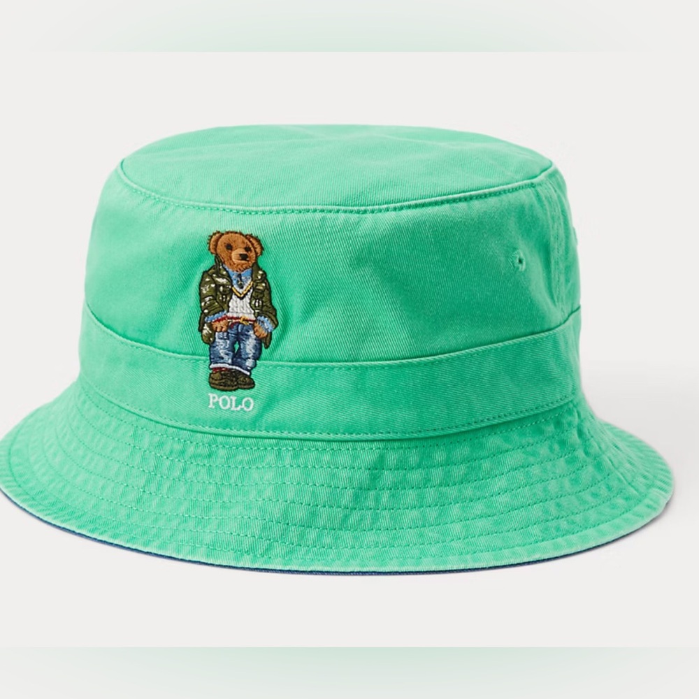 Polo Bear Twill Bucket Hat